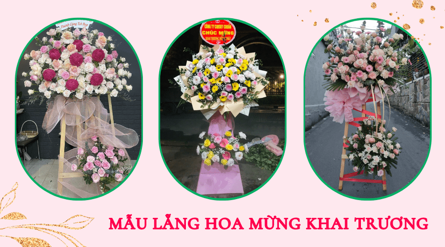 hoa khai trương