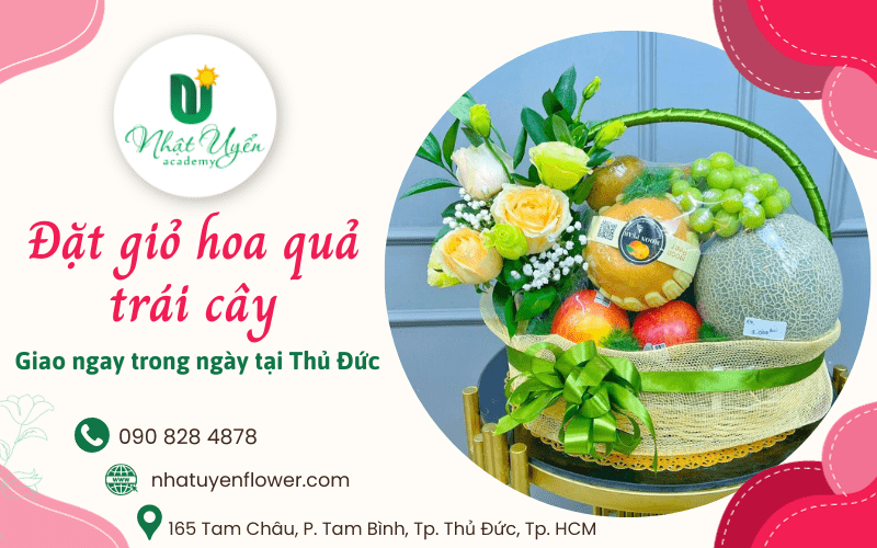 Giỏ hoa quả trái cây
