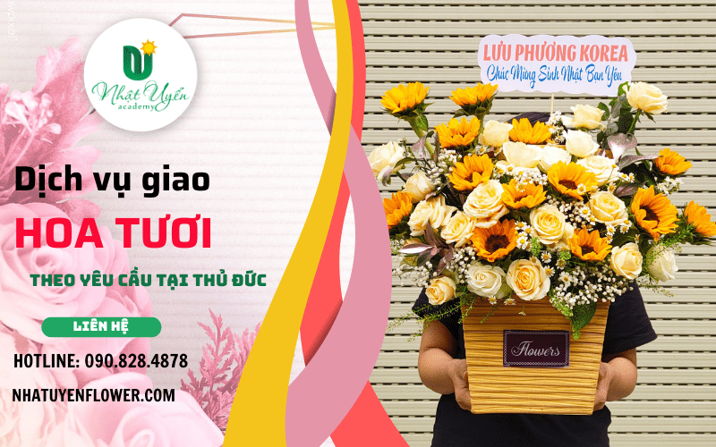 dịch vụ giao hoa tươi