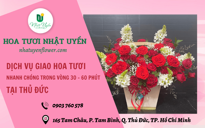 dịch vụ giao hoa tươi 