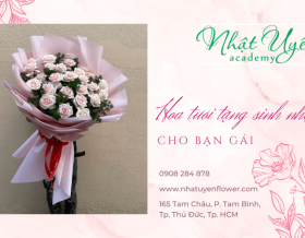 Các mẫu hoa tươi tặng sinh nhật bạn gái ý nghĩa nhất