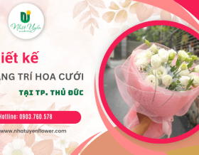 Cung cấp thiết kế trang trí hoa cưới tại Tp. Thủ Đức