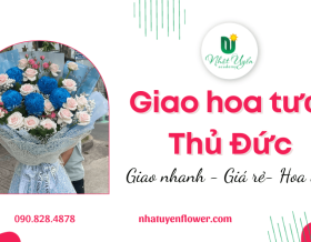 Đặt giao hoa tươi Thủ Đức chưa bao giờ dễ dàng đến thế tại Nhật Uyển Flower