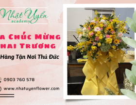 Cung Cấp Giỏ Hoa, Lẵng Hoa Mừng Khai Trương Giao Hoa Tận Nơi Tại Thủ Đức