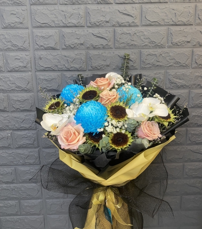 Bó Hoa Chúc Mừng HCM-0004