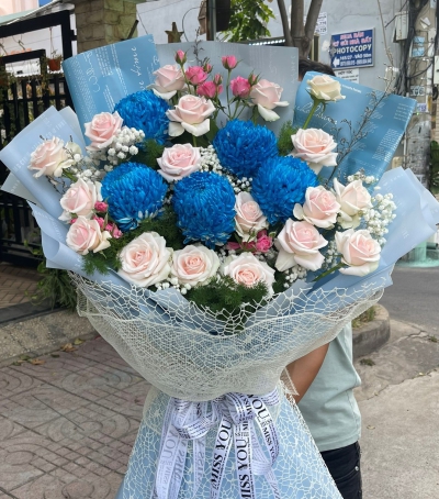 Bó Hoa Tươi - Hoa Chúc Mừng Sinh Nhật HSN-0207