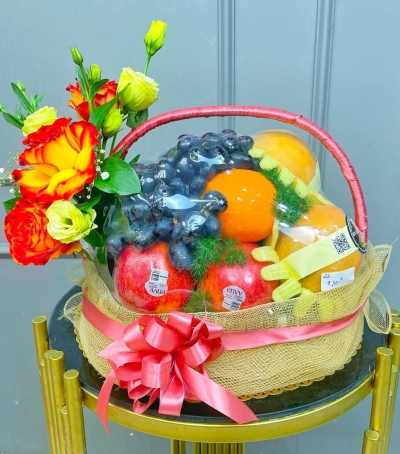 Giỏ Hoa Quả Trái Cây - Giỏ Quà Xinh HX-0007