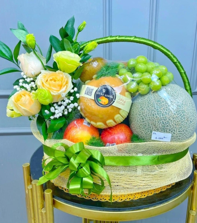 Giỏ Hoa Quả Trái Cây - Giỏ Quà Xinh HX-0008
