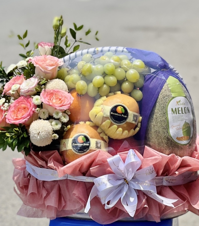 Giỏ Hoa Quả Trái Cây - Giỏ Quà Xinh HX-0010