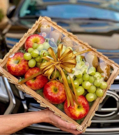 Giỏ Hoa Quả Trái Cây - Giỏ Quà Xinh HX-0001