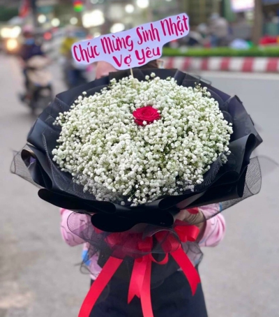 Bó Hoa Tươi - Hoa Chúc Mừng Sinh Nhật HSN-0001