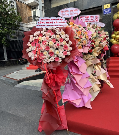 Kệ Hoa Tươi Chúc Mừng - 01