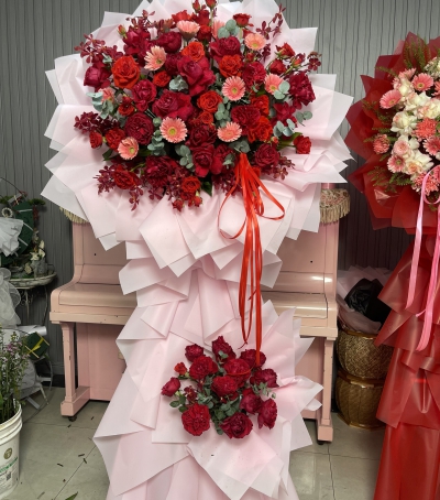 Kệ Hoa Tươi Chúc Mừng - 011