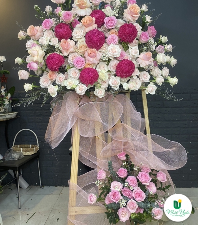Kệ Hoa Tươi Chúc Mừng KHT-0004