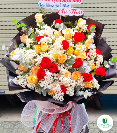 Bó Hoa Tươi - Hoa Chúc Mừng Sinh Nhật HSN-1217