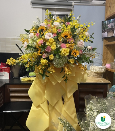 Kệ Hoa Tươi Chúc Mừng KHT-0006