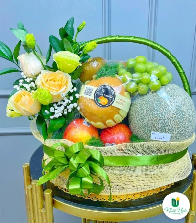 Giỏ Hoa Quả Trái Cây - Giỏ Quà Xinh HX-0008