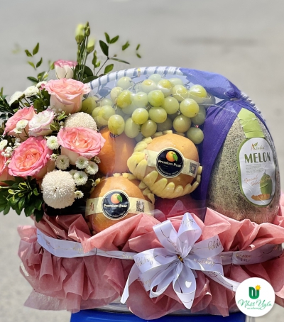 Giỏ Hoa Quả Trái Cây - Giỏ Quà Xinh HX-0010