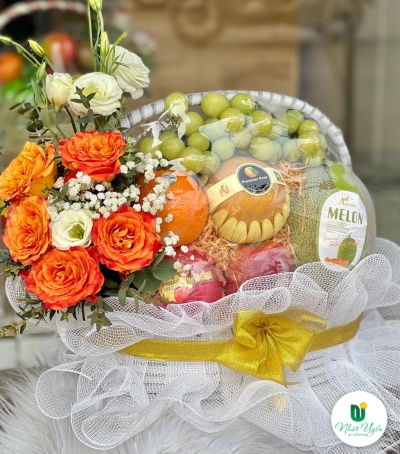 Giỏ Hoa Quả Trái Cây - Giỏ Quà Xinh HX-0011