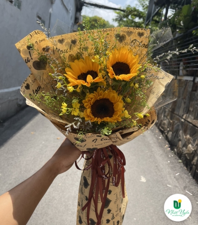 Bó Hoa Hướng Dương Chúc Mừng Tốt Nghiệp HHH-0002