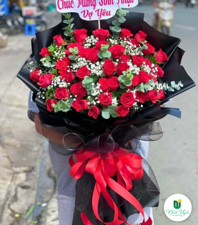 Bó Hoa Tươi - Hoa Chúc Mừng Sinh Nhật HSN-0002