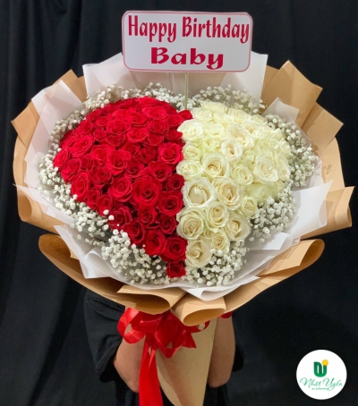 Bó Hoa Hồng Tình Yêu - Bó Hoa Tươi HTY-0022