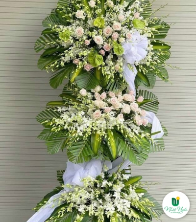 Hoa Tươi Chia Buồn - Kệ Hoa Đẹp HCB-0007