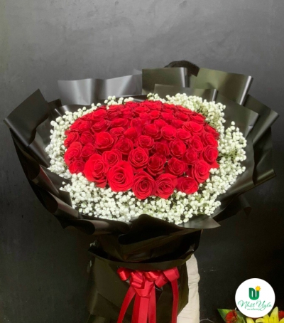 Bó Hoa Hồng Tình Yêu - Bó Hoa Tươi HTY-0023