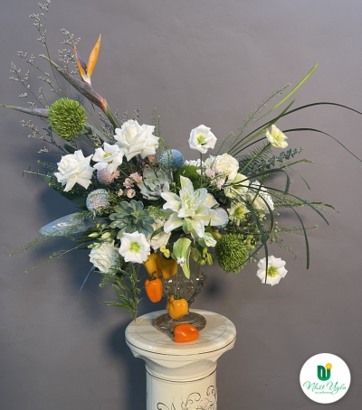 Giỏ Hoa Tươi Chúc Mừng - 06