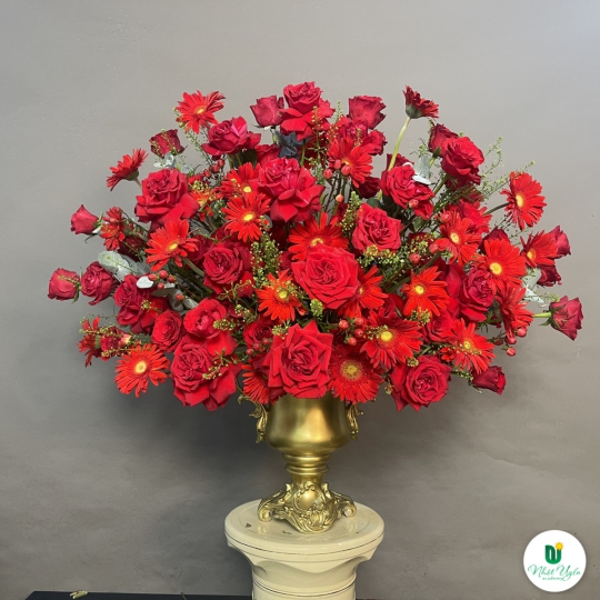 Chậu Hoa Chúc Mừng - 04