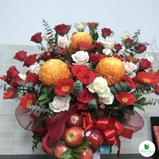 Giỏ Hoa Quả Trái Cây - Giỏ Hoa Xinh HX-0022