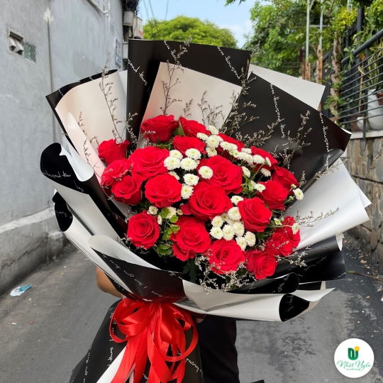 Bó Hoa Hồng Tình Yêu - Bó Hoa Tươi HTY-0128