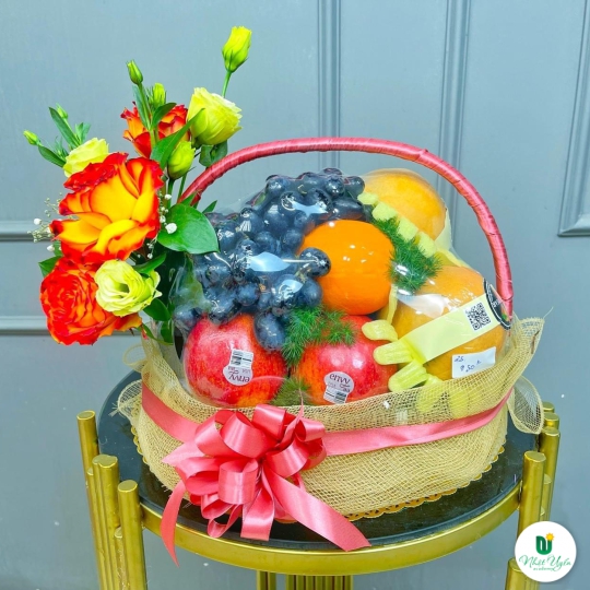 Giỏ Hoa Quả Trái Cây - Giỏ Quà Xinh HX-0007