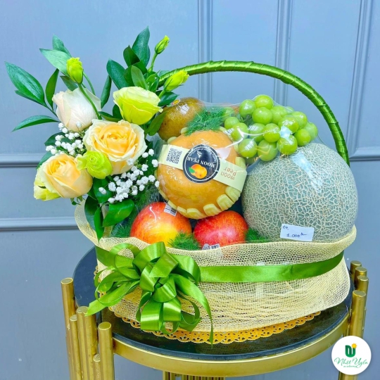 Giỏ Hoa Quả Trái Cây - Giỏ Quà Xinh HX-0008