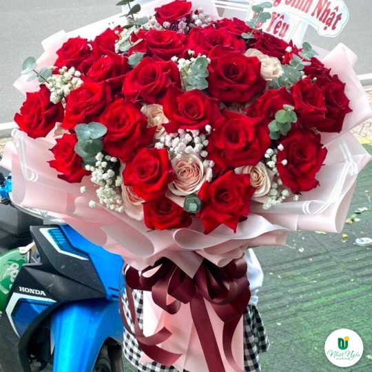 Bó Hoa Tươi - Hoa Chúc Mừng Sinh Nhật HSN-0003