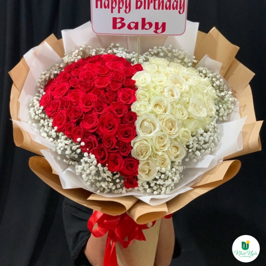 Bó Hoa Hồng Tình Yêu - Bó Hoa Tươi HTY-0022
