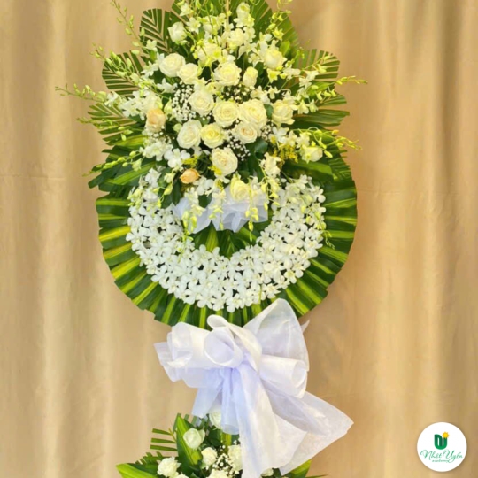Hoa Tươi Chia Buồn - Kệ Hoa Đẹp HCB-0011