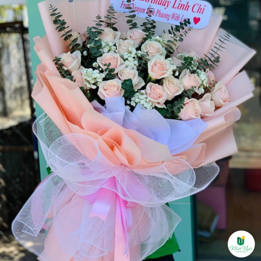 Bó Hoa Tươi - Hoa Chúc Mừng Sinh Nhật HSN-0011
